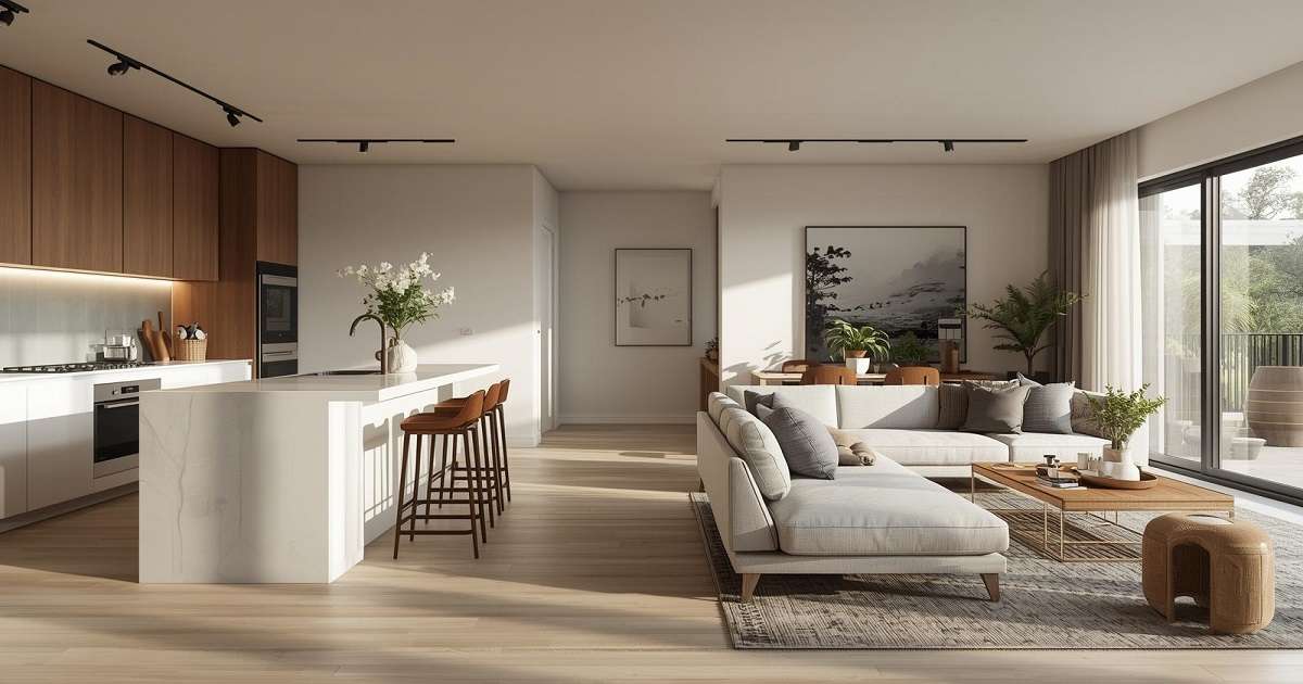 Modern home with thoughtful security and safety features