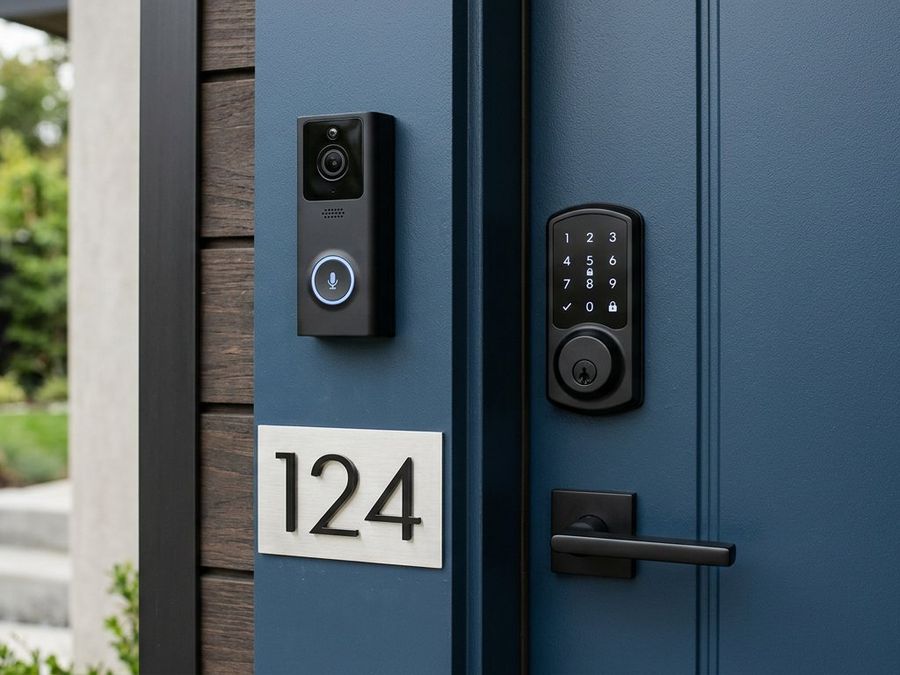 Home security system for residential protection